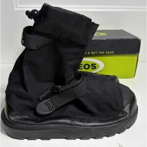 eos Men's Black Weatherproof Snow Boots